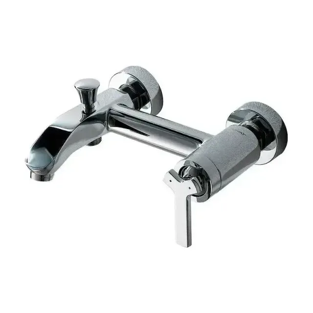 Смеситель Bravat Waterfall F673107C-01 для ванны и душа
