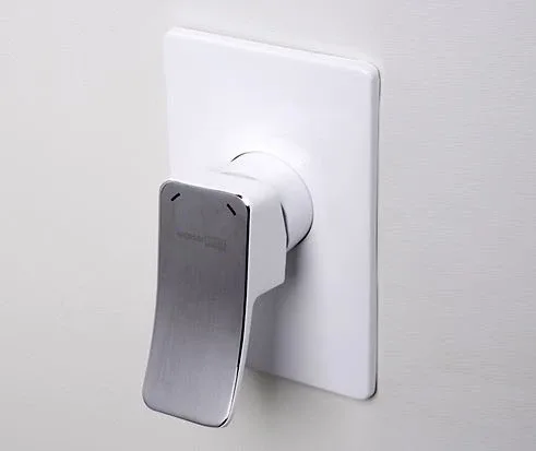 Смеситель WasserKRAFT Aller 10651WHITE для душа скрытый монтаж