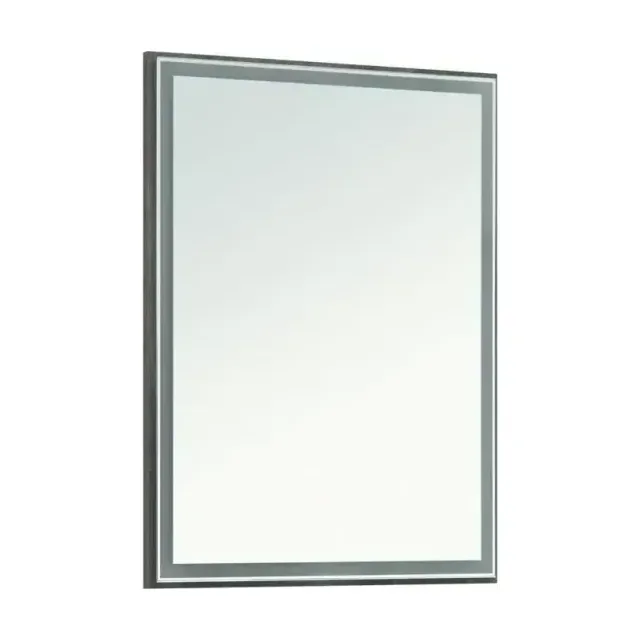 Зеркало Aquanet Nova Lite 60 дуб рошелье с Led подсветкой