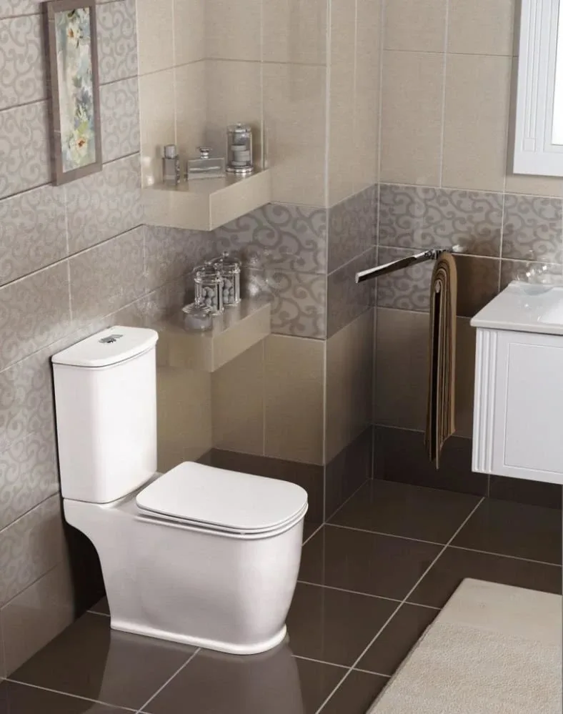 Унитаз-компакт BelBagno Прадо (Prado) BB10150CP горизонтальный выпуск,с крышкой-сиденьем BB10150SC