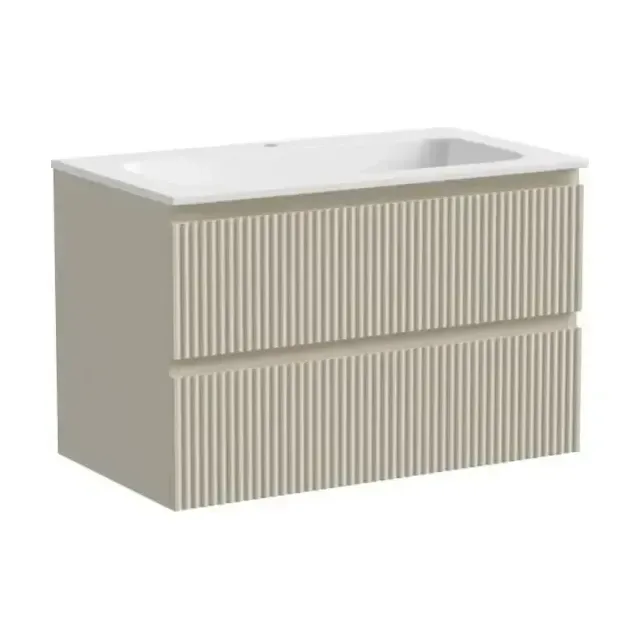 Тумба под раковину Sancos Сноб Р/Snob R 80 Beige Soft