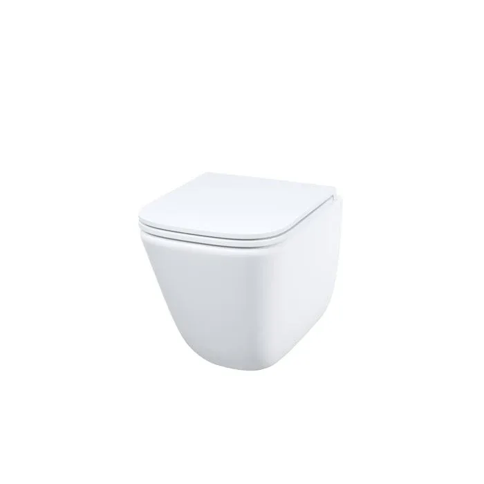 Подвесной унитаз Iddis Торр (Torr) Q TOQFDSEi25 34,5*48,5 безободковый Торнадо с крышкой-сиденьем микролифт