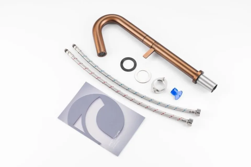 Смеситель Knotlor Эликсир/Elixir SS-31/RB для раковины бронза