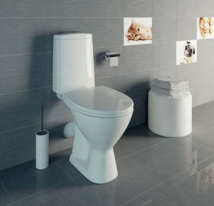 Унитаз-компакт Cersanit Джаст-в (Just-w) 35,3*64,2 с крышкой-сиденьем микролифт