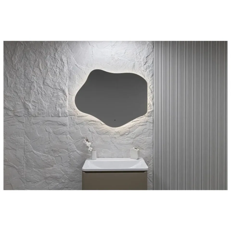 Зеркало Silver Mirrors Wendy-TX 80*100 с интерьерной Led-подсветкой инфракрасный выключатель