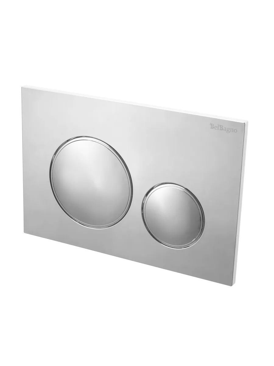 Кнопка смыва BelBagno BB-03C-CRM, хром