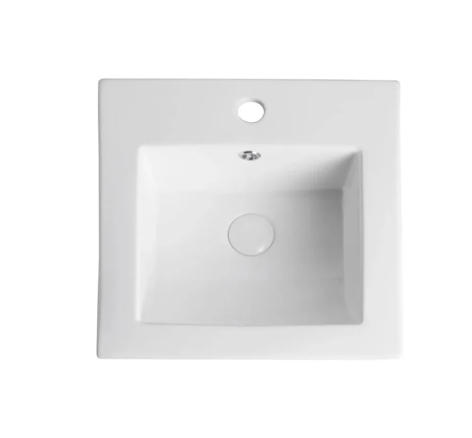 Встраиваемая раковина Orange B03-410W 41,5*41,5