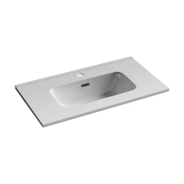Раковина из сантехнического фарфора Ceramica Nova Компакт (Compact) 70 см CN7029 накладная цвет белый