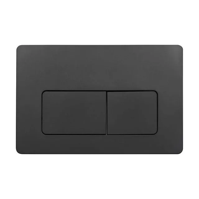 Кнопка смыва Veconi FLUSH V5, FLV5-B, 240х162х9, пластик, черный матовый