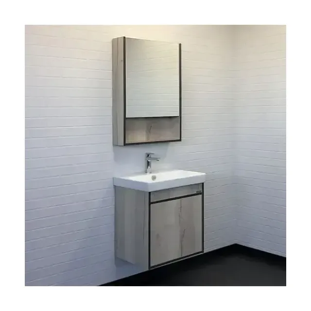 Комплект мебели Comforty Вена 55 дуб дымчатый (раковина Адриана 55)