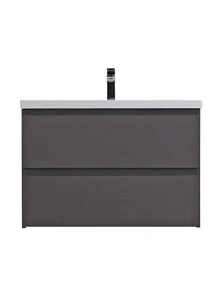 Тумба с раковиной BelBagno Крафт (Kraft) 75 темно-серая матовая