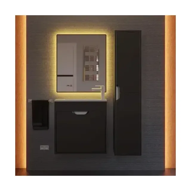 Комплект мебели Uperwood Modul 60 черный матовый
