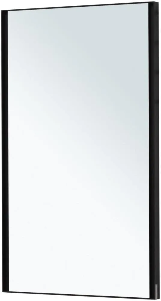 Зеркало Allen Brau Infinity 1.21019.BL 60*100 с Led-подсветкой и инфракрасным выключателем черное матовое