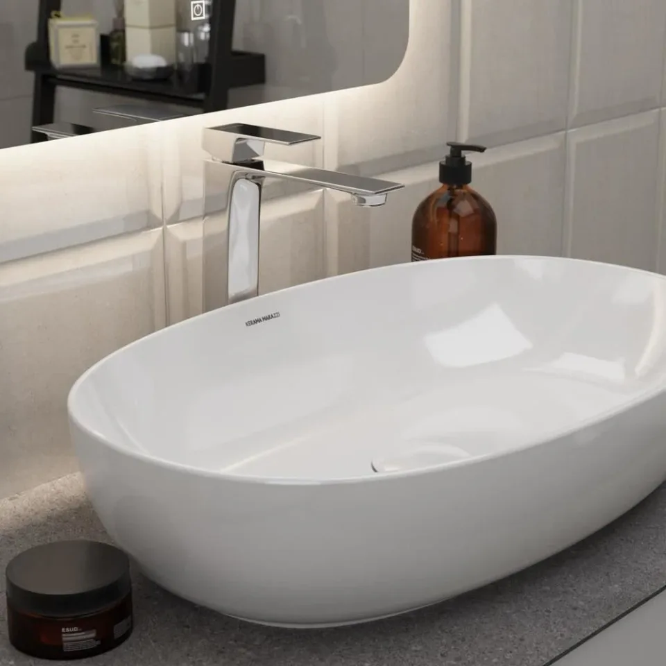 Смеситель Kerama Marazzi Fioretto для раковины хром