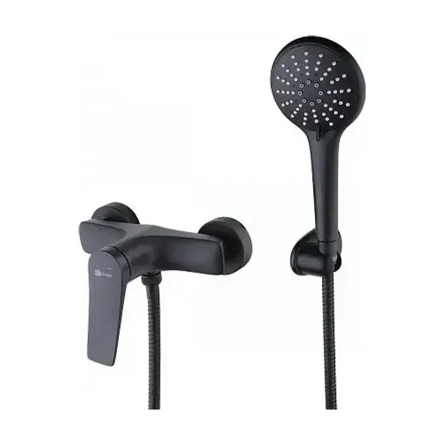 Смеситель Lemark Bronx LM3703BL для душа черный