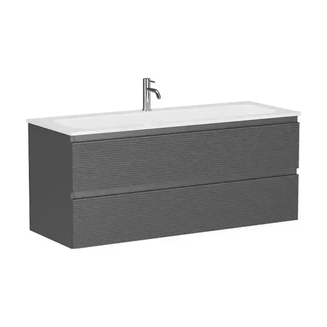 Тумба с раковиной Sancos Folk 120 Grey soft