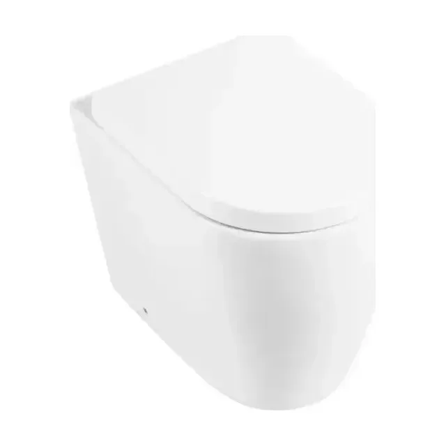 Приставной унитаз BelBagno Марино (Marino) BB105CBR 36*52 безободковый с крышкой-сиденьем микролифт BB105SC