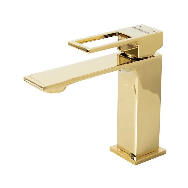 Смеситель BelBagno Луче (Luce) LUC-LVM-ORO для раковины,золото