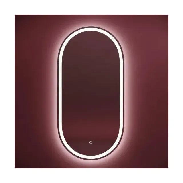Зеркало Sancos Овал/Oval 45*90 с фронтальной подсветкой