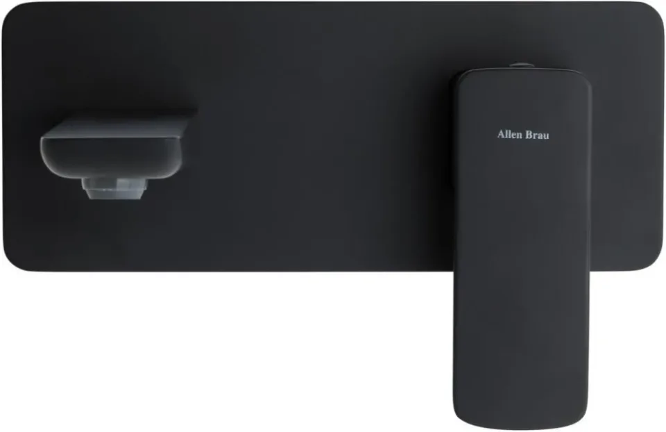 Смеситель Allen Brau Infinity 5.21003-31 для раковины скрытый монтаж черный матовый