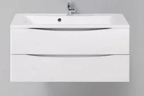 Тумба с раковиной BelBagno Марино (Marino) 100 белый матовый