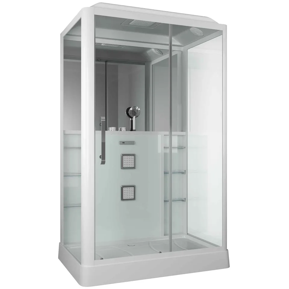 Душевая кабина Grossman Alba GR128R (90x135x225) дверь раздвижная,3 места