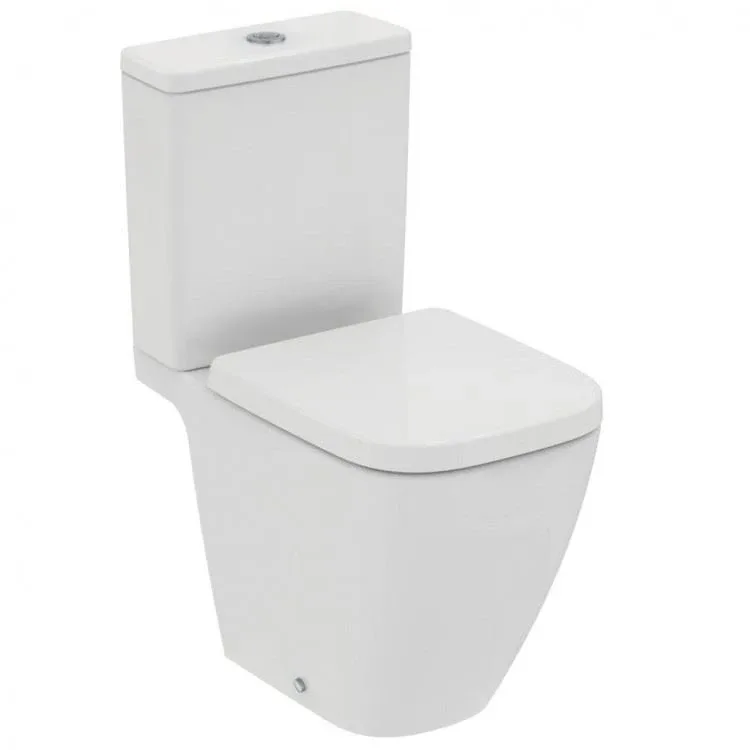 Унитаз-компакт Ideal Standard i.life S T459601 36,5*60,5 безободковый с крышкой-сиденьем микролифт