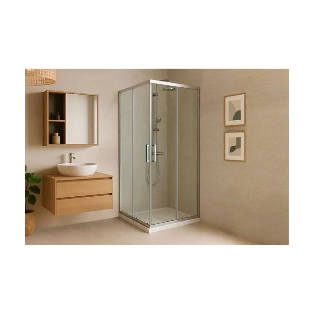 Душевой уголок RB HPD-T 115х105х200 (прозрачное)