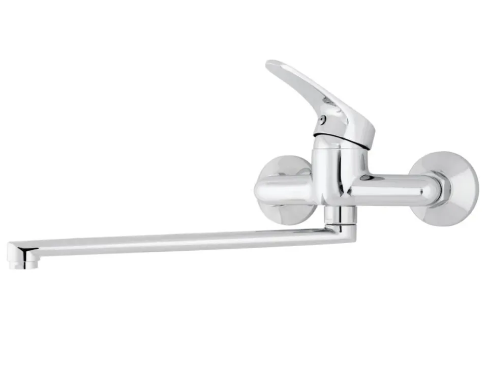 Смеситель Rusant RK303455-0 для кухни настенный хром