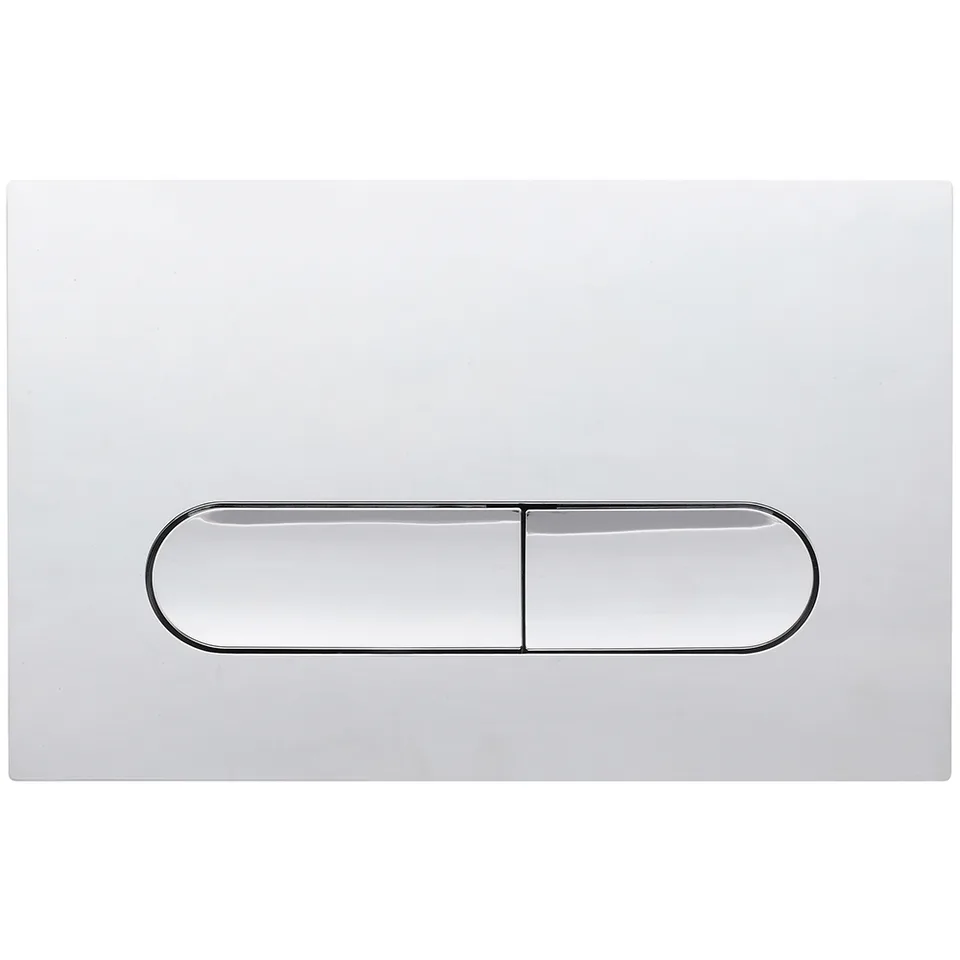 Кнопка смыва Veconi FLUSH V3, FLV3-C, 240х162х9, пластик, хром глянец