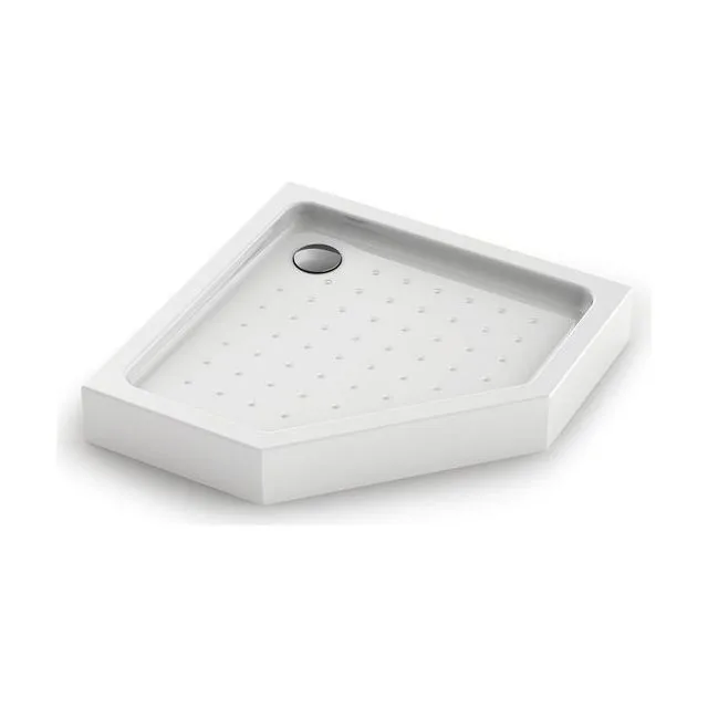 Душевой поддон Veconi TZ-53 90×90×15 см пятиугольный TZ53-90-C5
