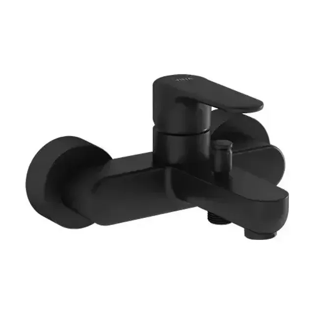 Смеситель Vitra Root Round A4272536EXP для ванны и душа черный матовый