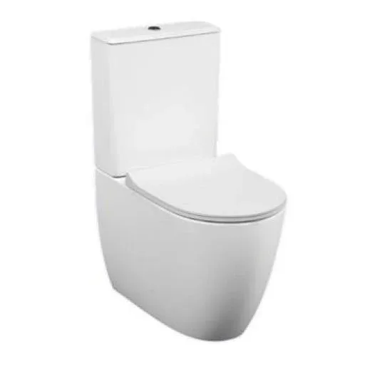 Унитаз-компакт Vitra Sento 36,5*65 безободковый с крышкой-сиденьем микролифт