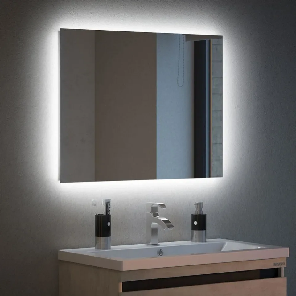 Зеркало Corozo Фоссо 120 с Led-подсветкой сенсорный выключатель