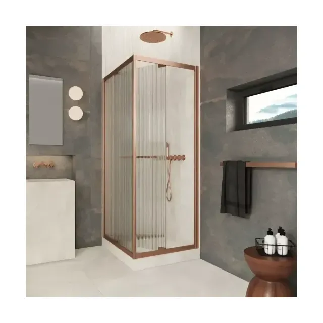 Душевой уголок Z+ZPV Inside 60*100 12 Moru профиль медь стекло Moru