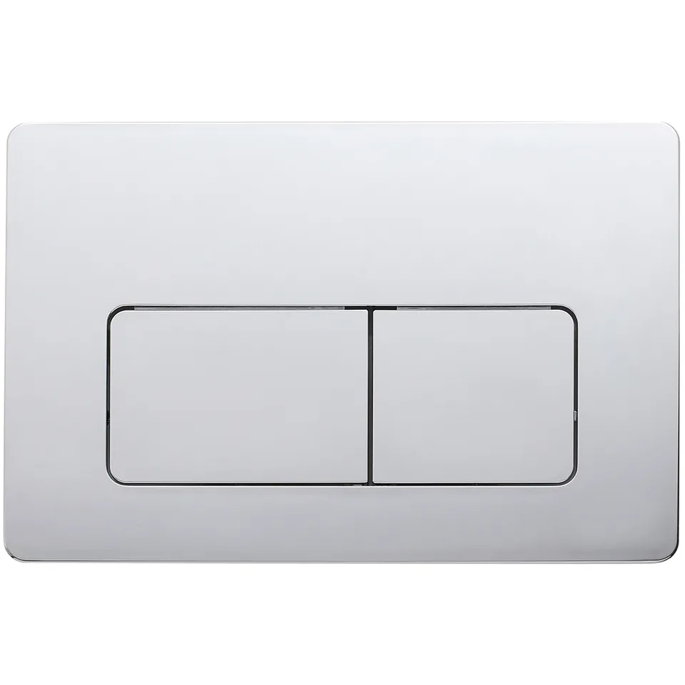 Кнопка смыва Veconi FLUSH V5, FLV5-C, 240х162х9, пластик, хром глянец
