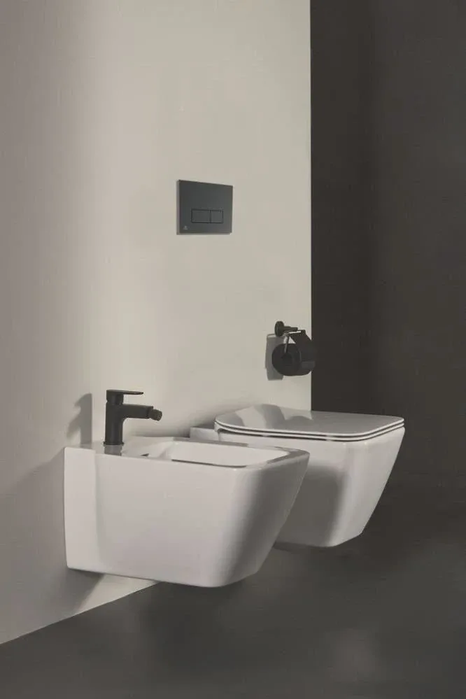Смеситель Ideal Standard Cerafine O BC705XG для биде с донным клапаном черный матовый
