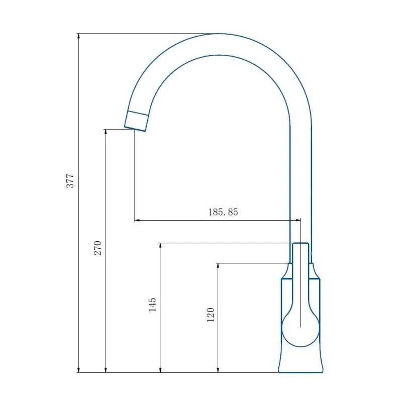 Смеситель Haiba HB70652 для кухни