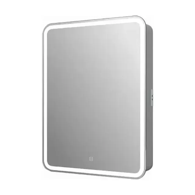 Зеркало-шкаф с подсветкой ART&MAX Платино Platino AM-Pla-550-800-1D-L-DS-F