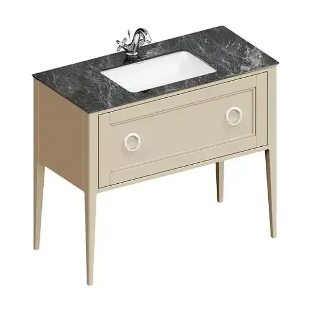 Тумба с раковиной Kerama Marazzi Plaza Classic 100 Риальто капучино