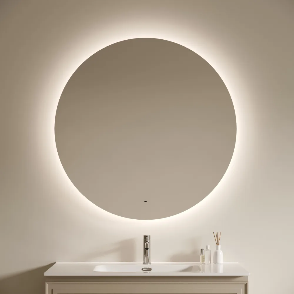 Зеркало с подсветкой Sancos Сфера 2.0 (Sfera 2.0) SF2.1000 100x100 подвесное управление взмахом руки