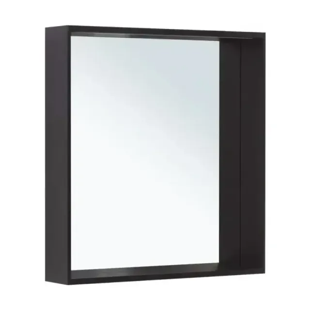 Зеркало Allen Brau Reality 1.32017.BB 70*75 с Led-подсветкой и инфракрасным выключателем черный браш