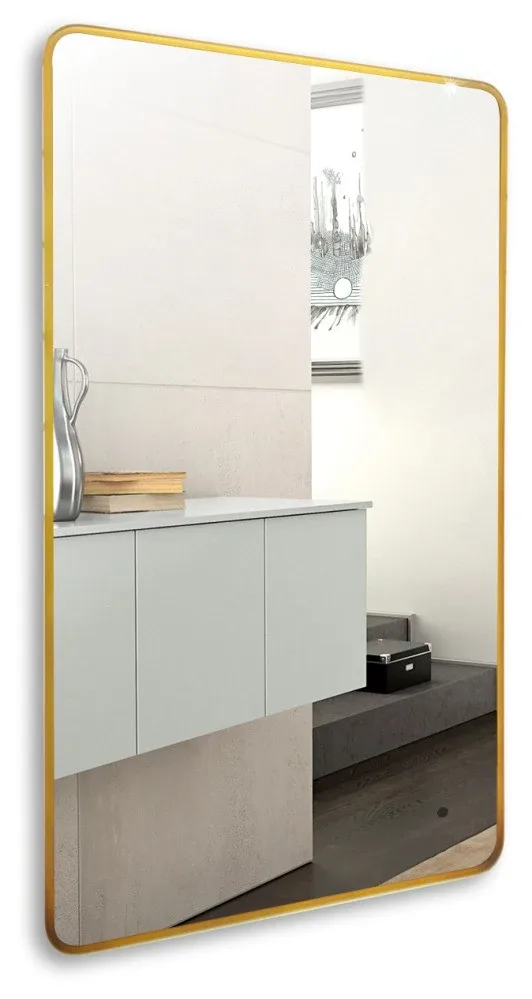 Зеркало Silver Mirrors Incanto 60*100 с Led-подсветкой инфракрасный выключатель золото