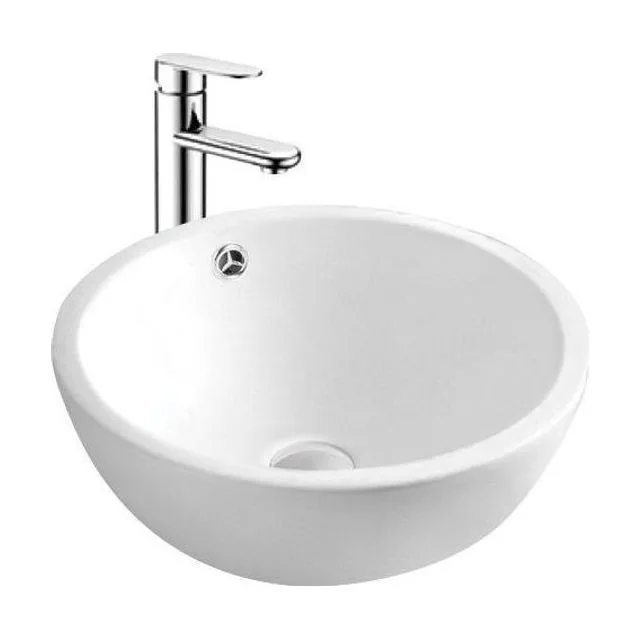 Раковина накладная для установки на столешницу AQUATEK AQ5354-00, 440*440*175 мм, встроенный канал перелива
