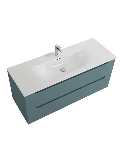 Тумба с раковиной BelBagno Этна (Etna) 120 голубая матовая (раковина BB-8099-120)