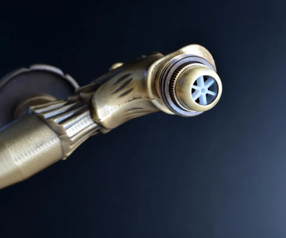 Bronze DE Luxe Кран сливной для бани и хаммама 21600 насадка - рассекатель