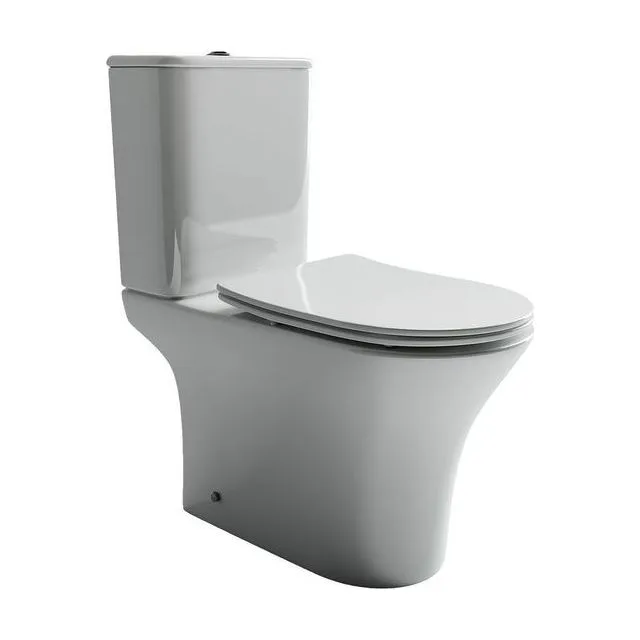 Унитаз напольный с бачком Ceramica Nova Фортуна (Fortuna) CN9001 белый с сиденьем микролифт смыв воронка-водоворот