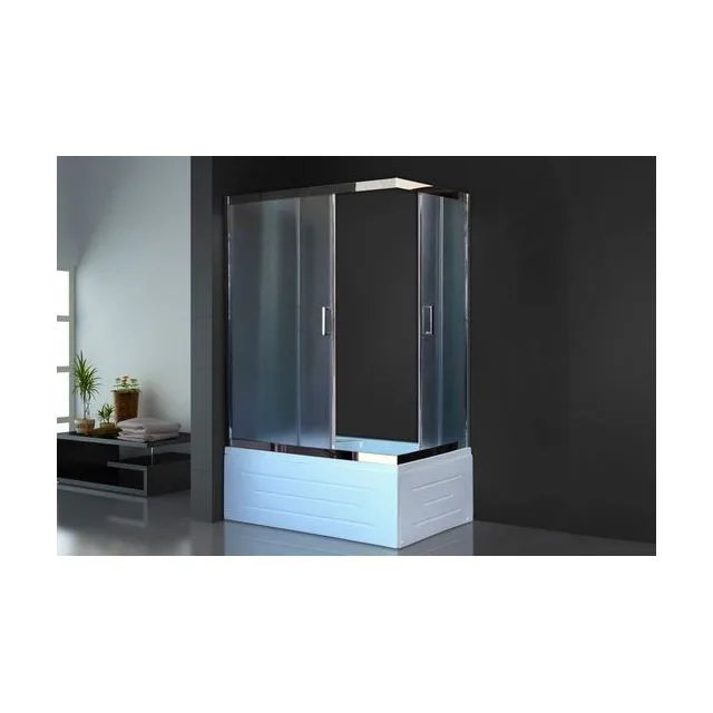Душевой угол RB 8120BP-C-CH (матовое) левый