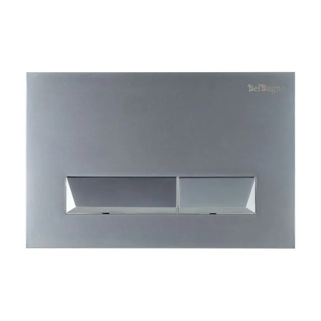 Кнопка смыва BelBagno MARMI BB011-MR-CHROME.M, цвет-хром матовый