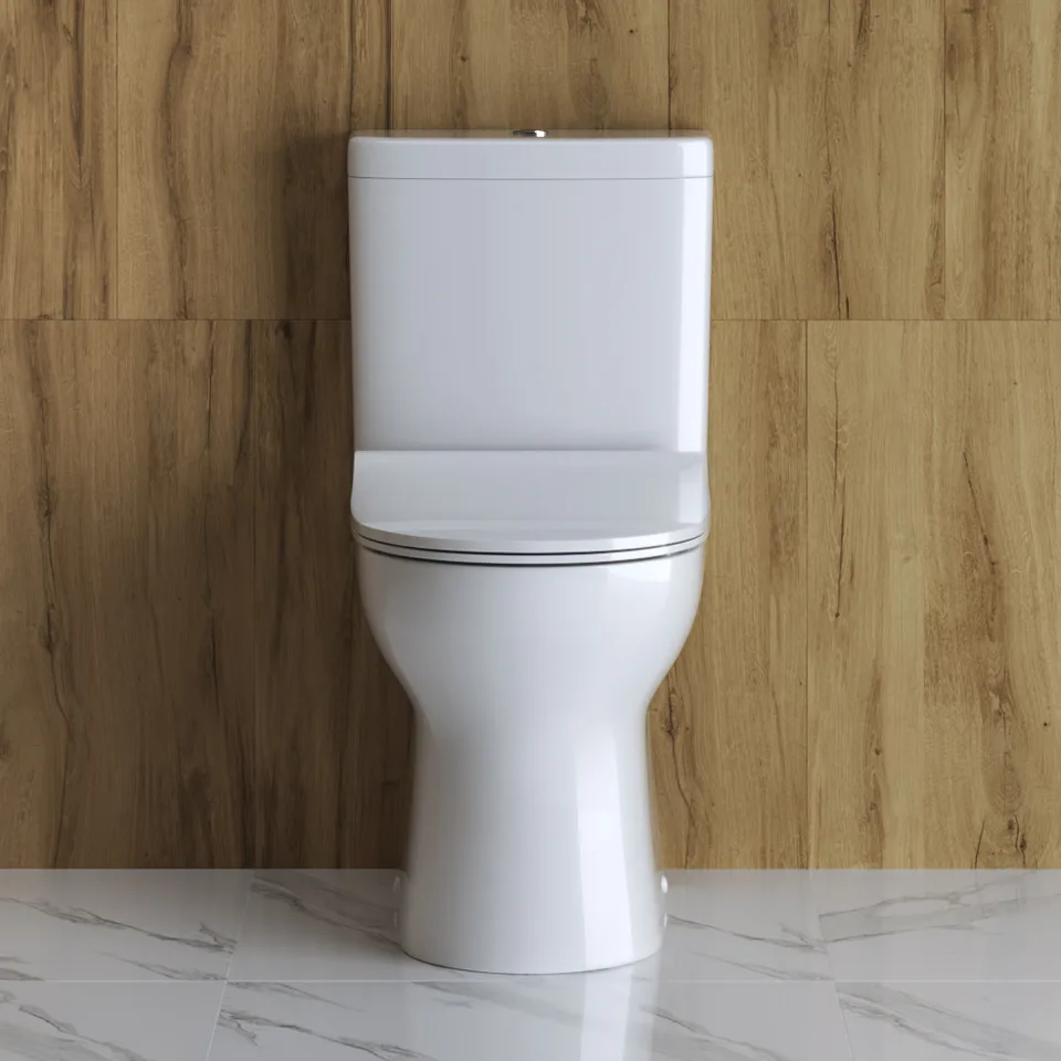 Унитаз-компакт безободковый BelBagno STEAM BB130CPR/BB130SC